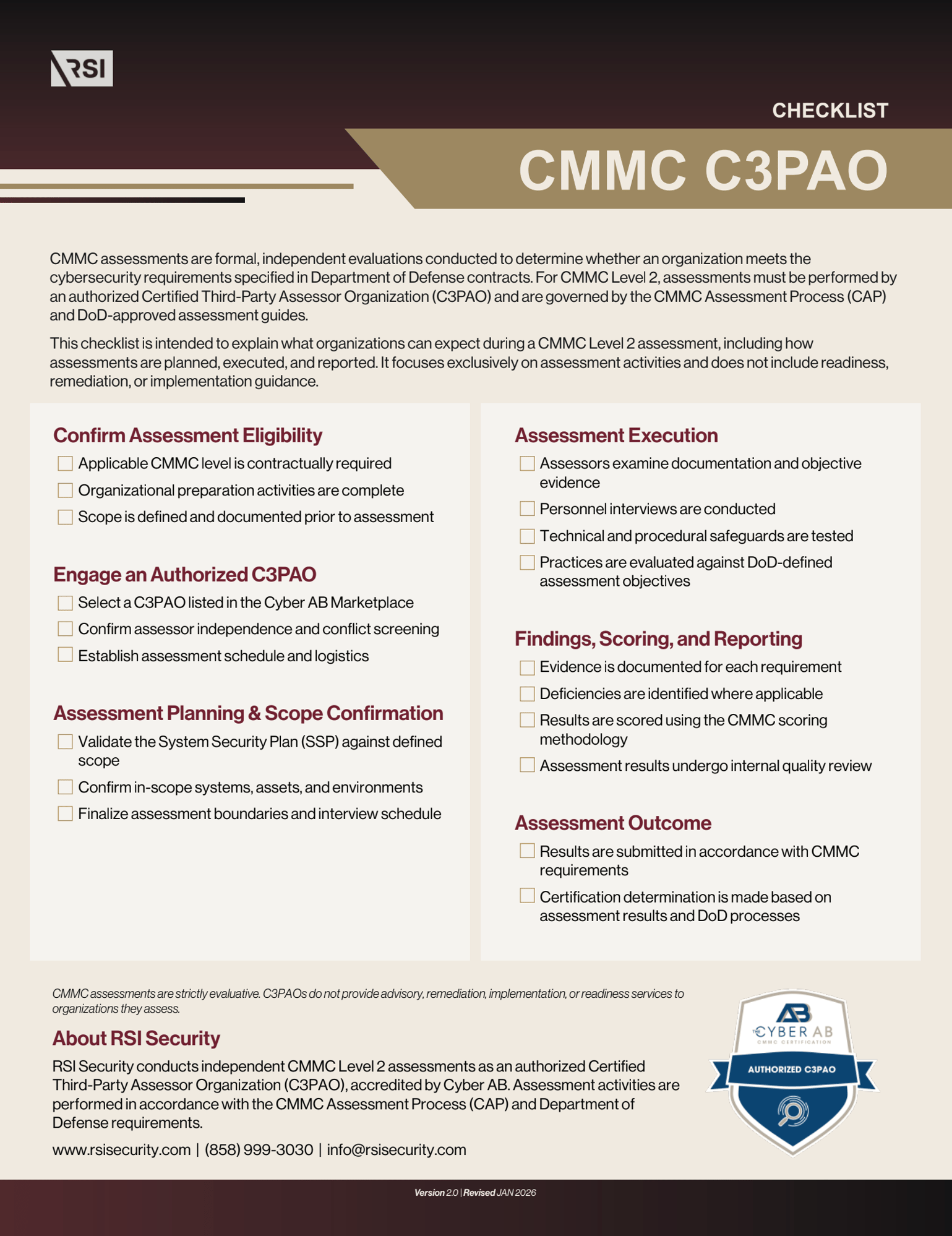 CMMC_Checklist CMMC_Checklist
